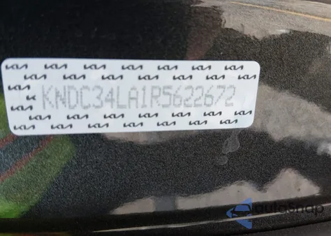 2024 Kia Ev6 Wind z USA, uszkodzony, nr VIN KNDC34LA1R5622672